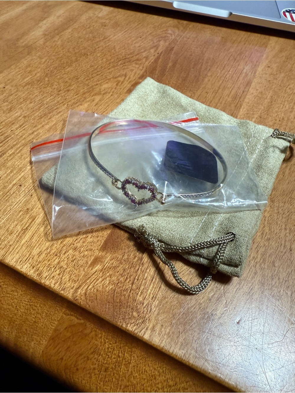 NWT! JTV Heart Bracelet - Picture 6 of 7